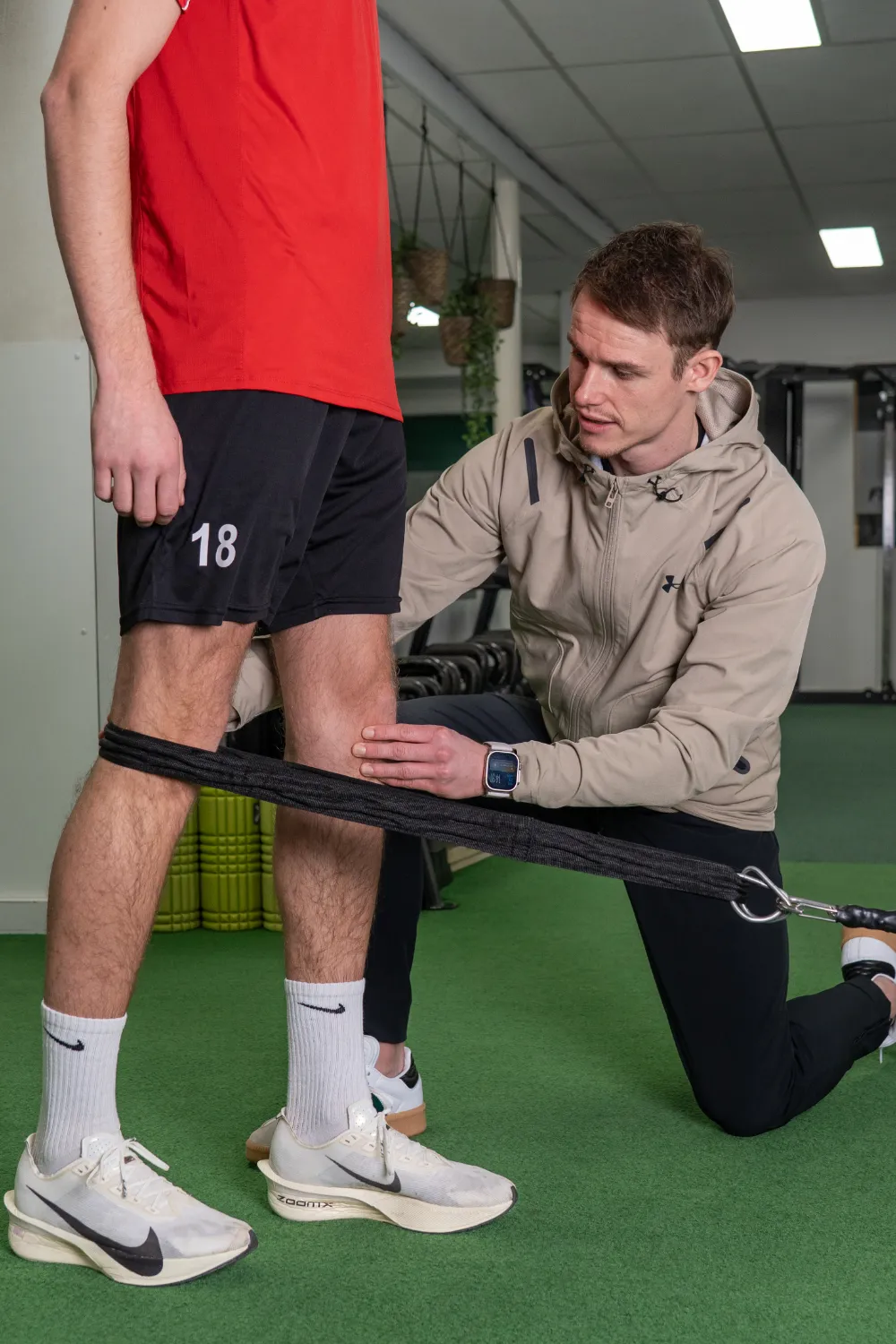 Premium fysiotherapie met gerichte oefentherapie voor knie en been